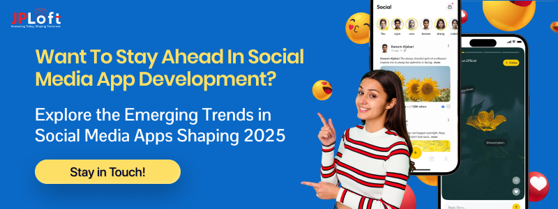 Create a Social Media App CTA